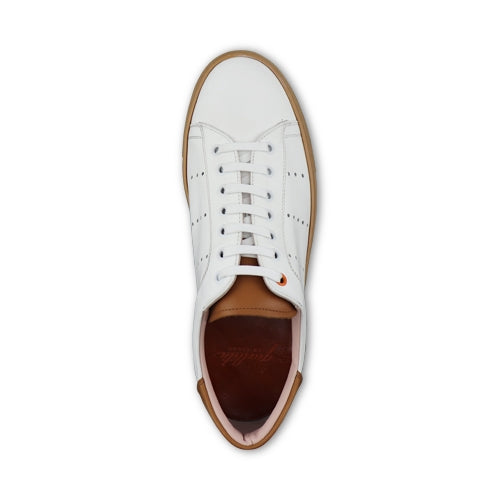 Sneakers in vera pelle 