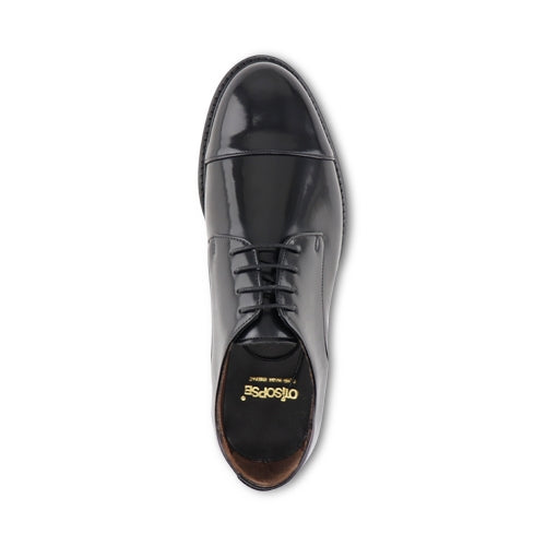 Scarpe Derby nere in pelle
