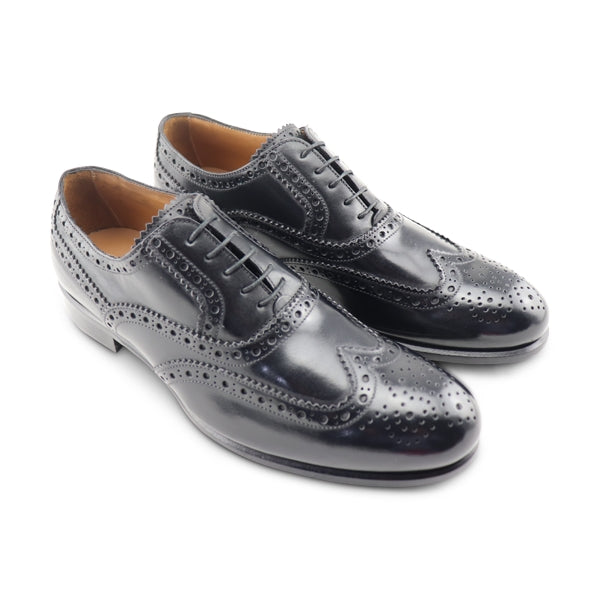 Scarpe Francesine nere in pelle