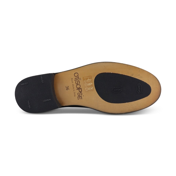 Scarpe Francesine con suola in cuoio