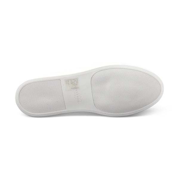 Sneakers con suola in gomma cucita