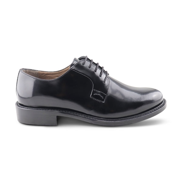 Scarpe Derby in pelle abrasivata