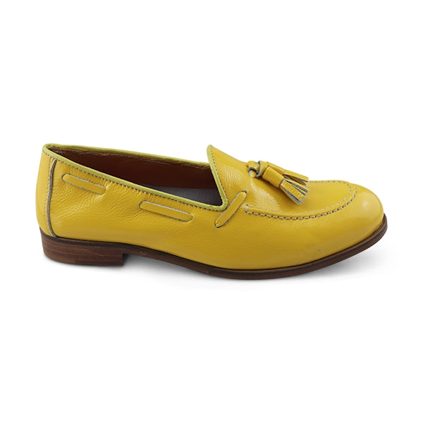 Mocassini naplak giallo