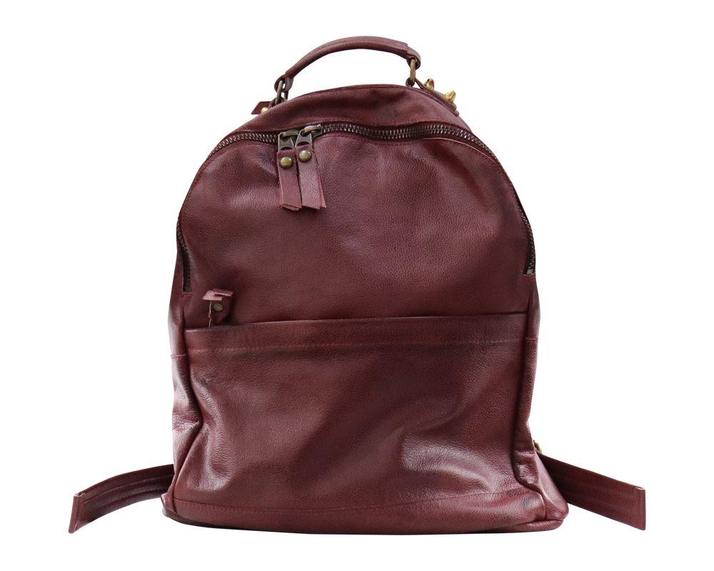 Zaino unisex in pelle