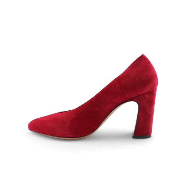 Décolleté rosse con tacco 80