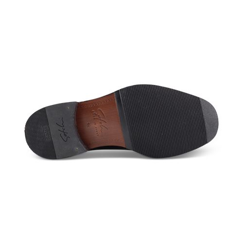 Scarpe Derby con suola in cuoio